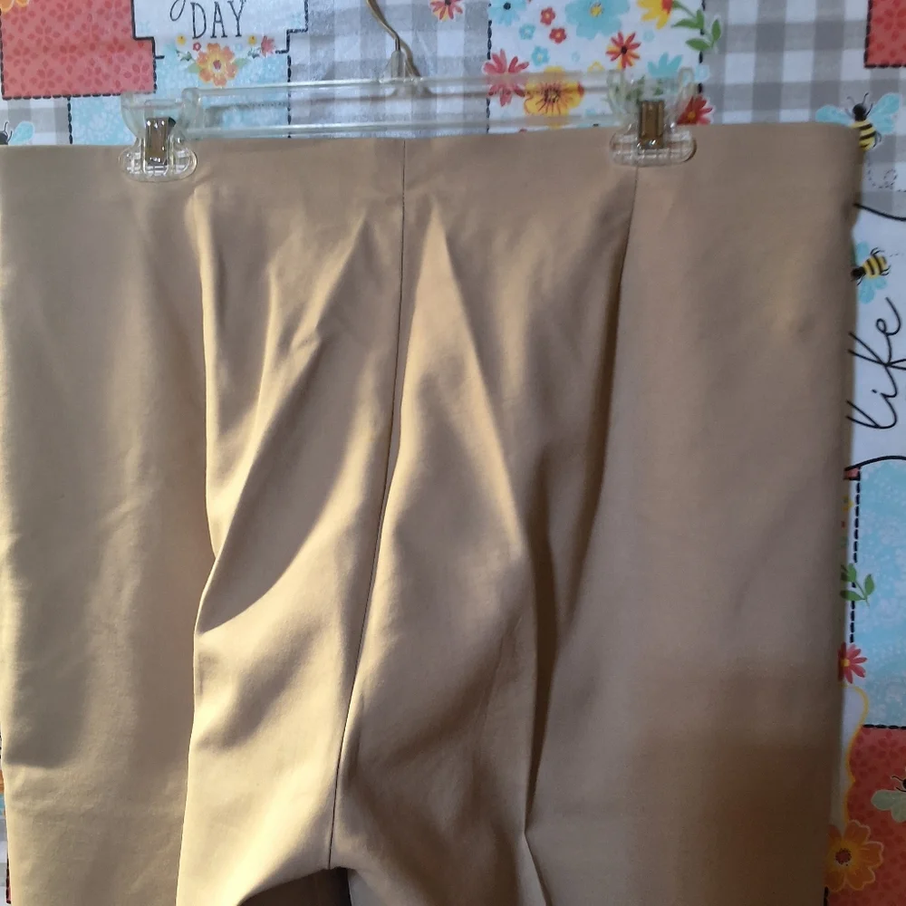 ZOZO POLISHED STRECH PANT W/SIDE ZIP